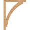 Ekena Millwork Thorton Block Smooth Bracket, Western Red Cedar, 3 1/2"W x 36"D x 48"H BKT04X36X48THR05SWR - alternate 3